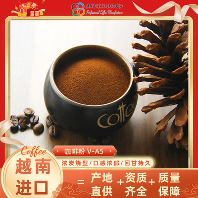 越南进口喷雾干燥速溶咖啡粉原料V-A5